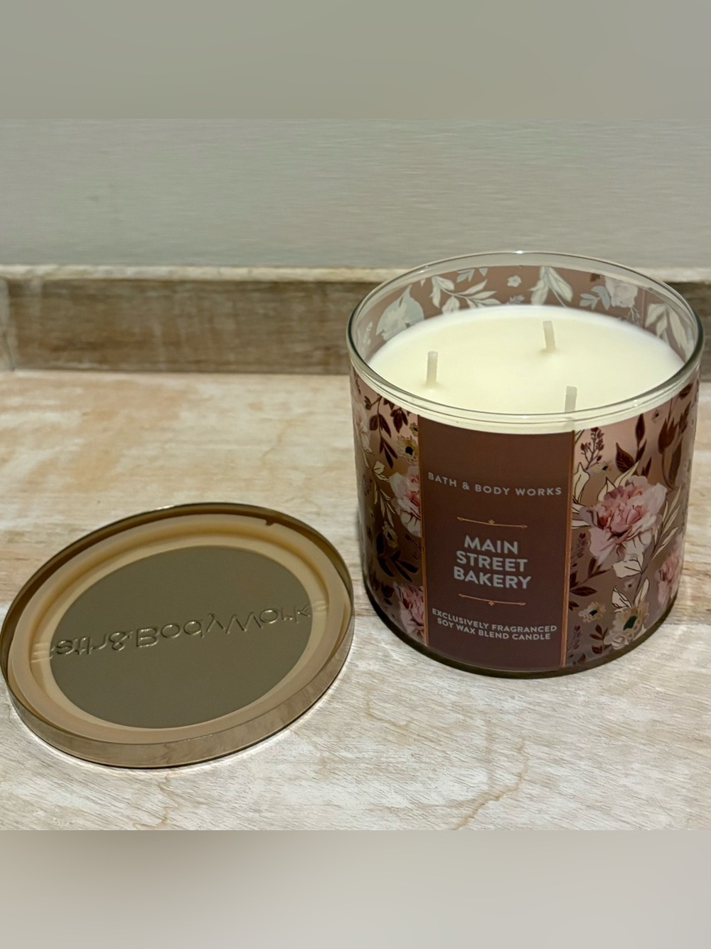 Main Street Bakery 3-Wick Candle